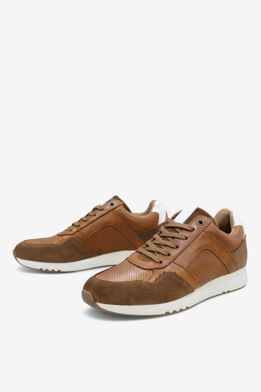 Sapatilhas em Pele Camel de Homem Daydoc 2023