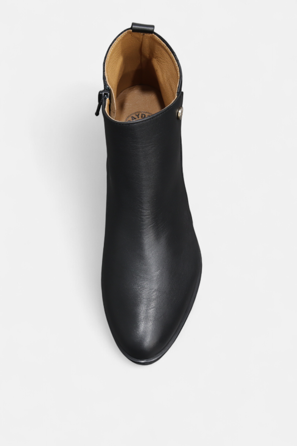 Bota de Senhora em Pele Preta | Daydoc Burgos-2460