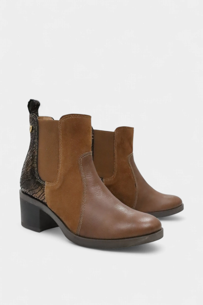 Botas Chelsea de Mulher em Pele | Daydoc Nice-5502D