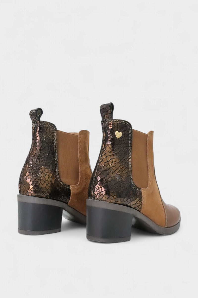Botas Chelsea de Mulher em Pele | Daydoc Nice-5502D