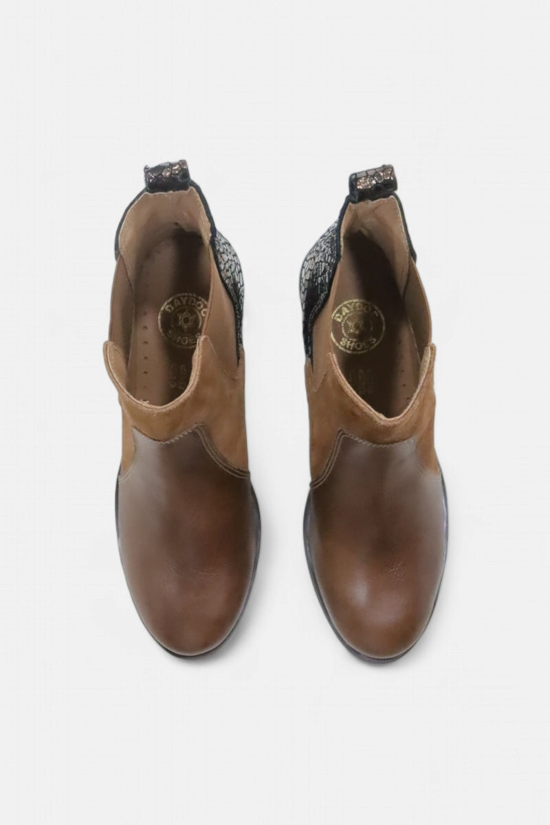 Botas Chelsea de Mulher em Pele | Daydoc Nice-5502D