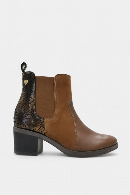 Botas Chelsea de Mulher em Pele | Daydoc Nice-5502D