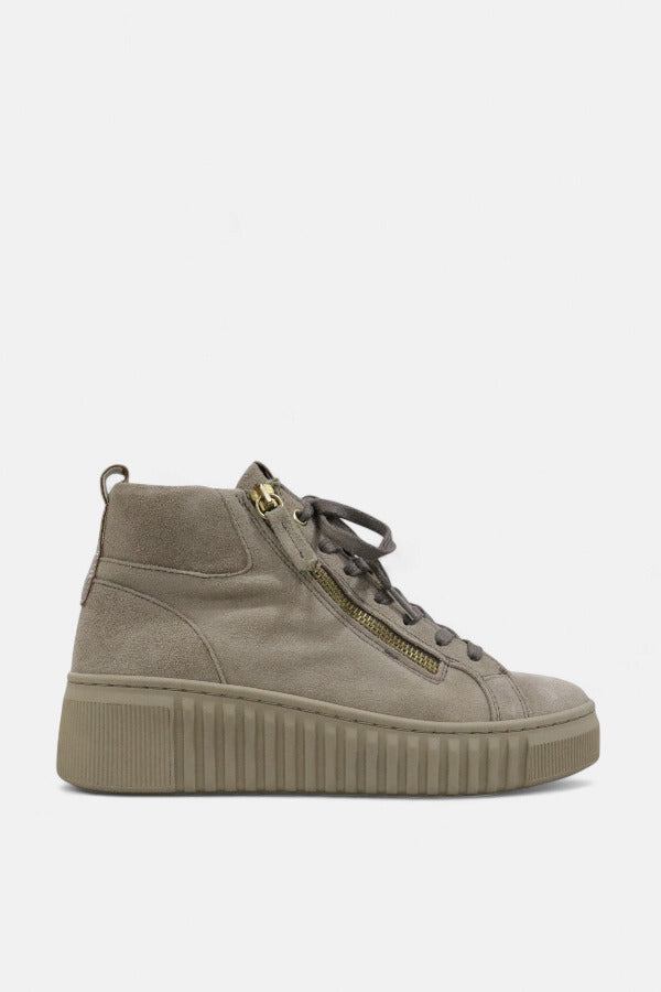 Botas Desportivas em Camurça Taupe | Daydoc Lyon - 25318