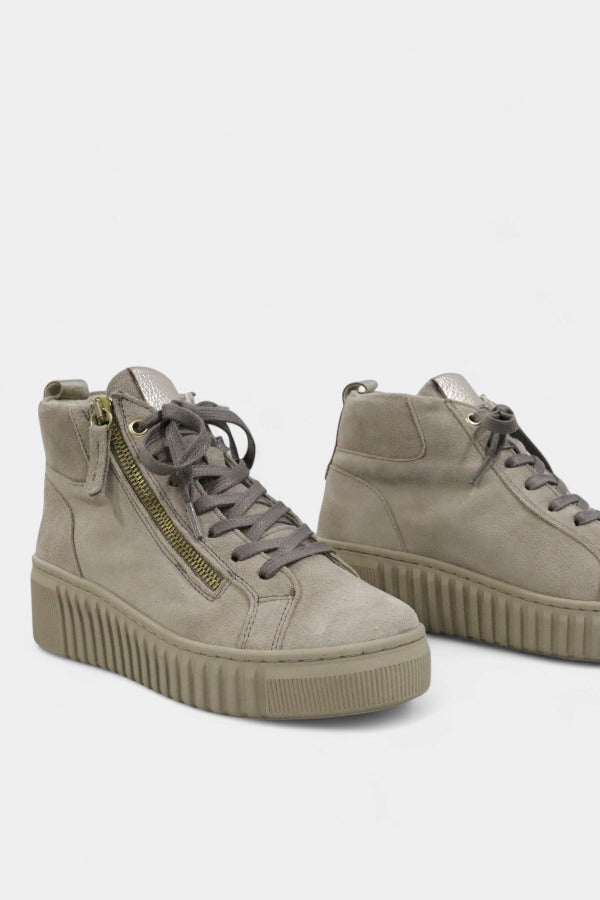 Botas Desportivas em Camurça Taupe | Daydoc Lyon - 25318