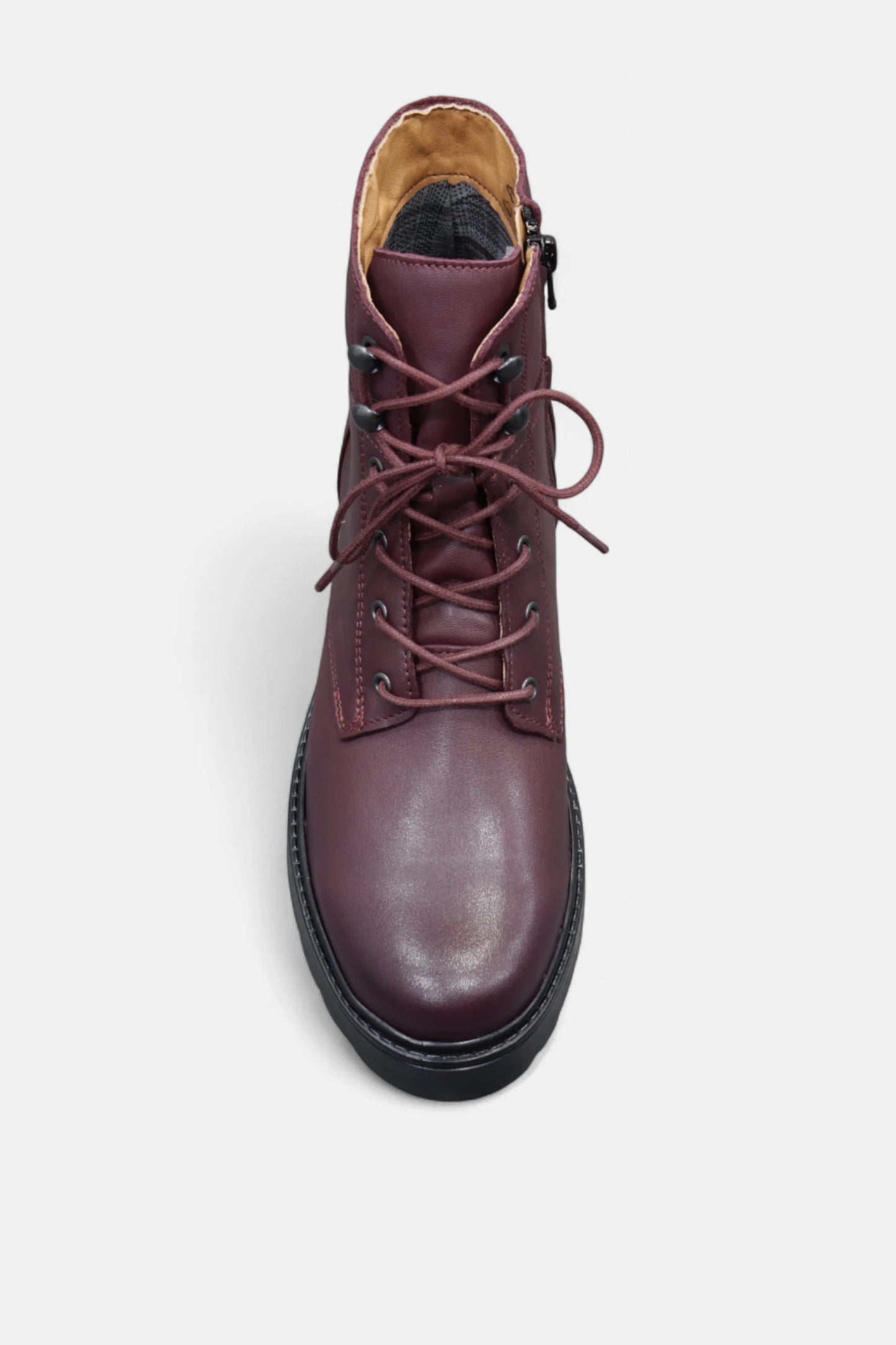 Botas de Mulher em Pele com Cordão e Fecho | Daydoc Linz - N78810