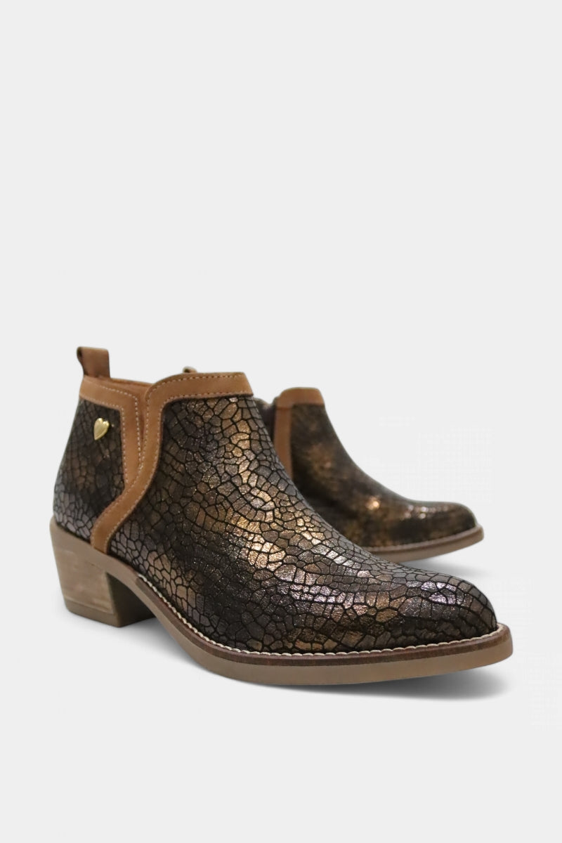 Botas de Mulher em Pele Decorada | Daydoc AUSTIN - 5342D