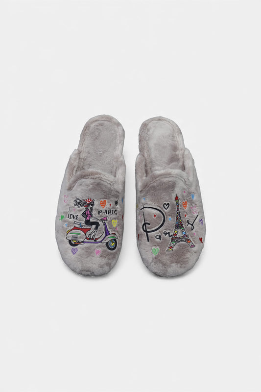 Chinelos de Quarto para Senhora | Mod: Paris 2 - 6002