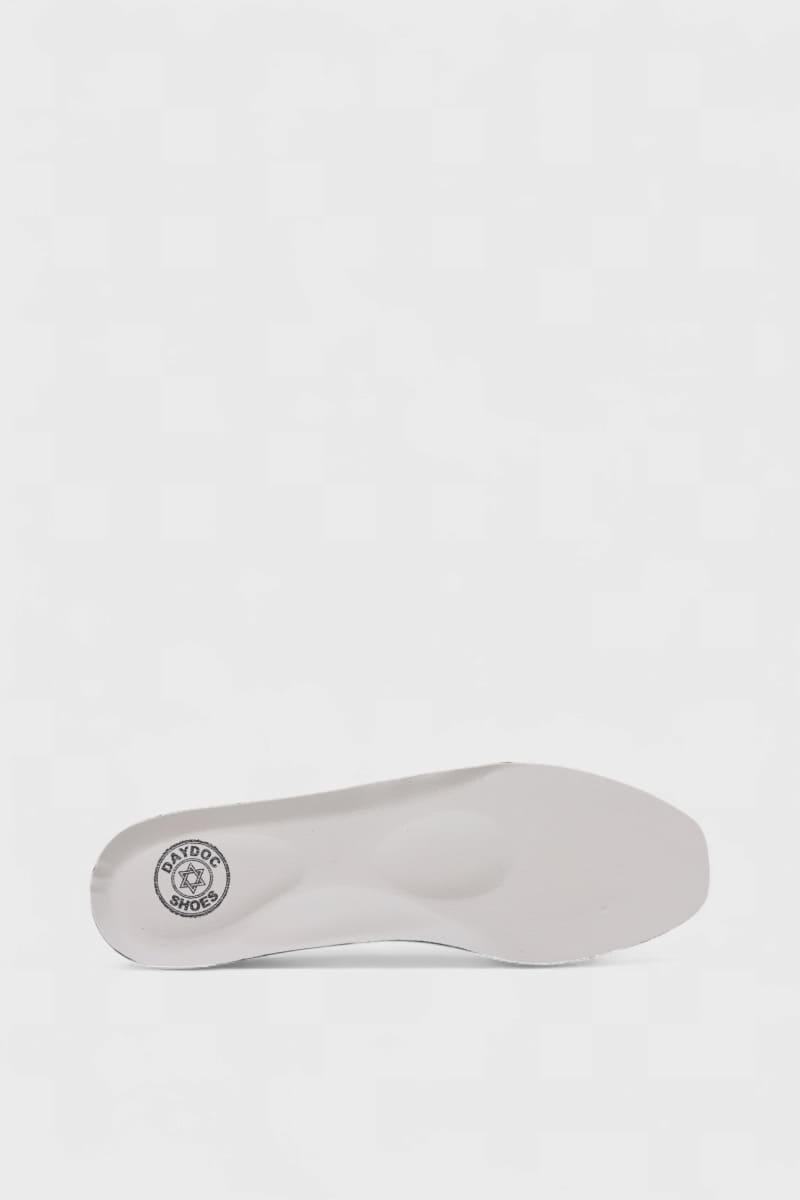 Sapatilhas em pele para mulher Daydoc Loulé prata