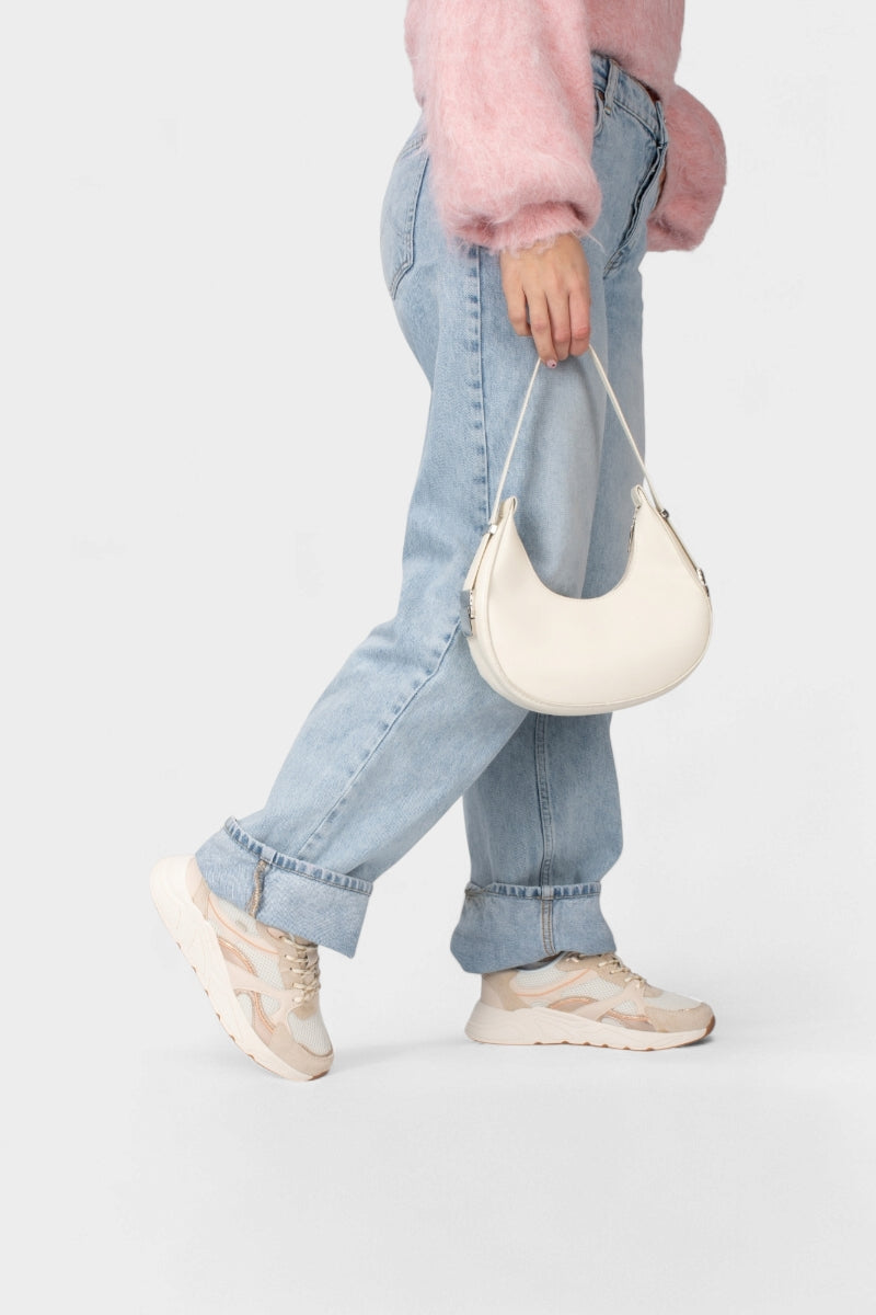 Sapatilhas têxteis para mulher POSH KAE bege