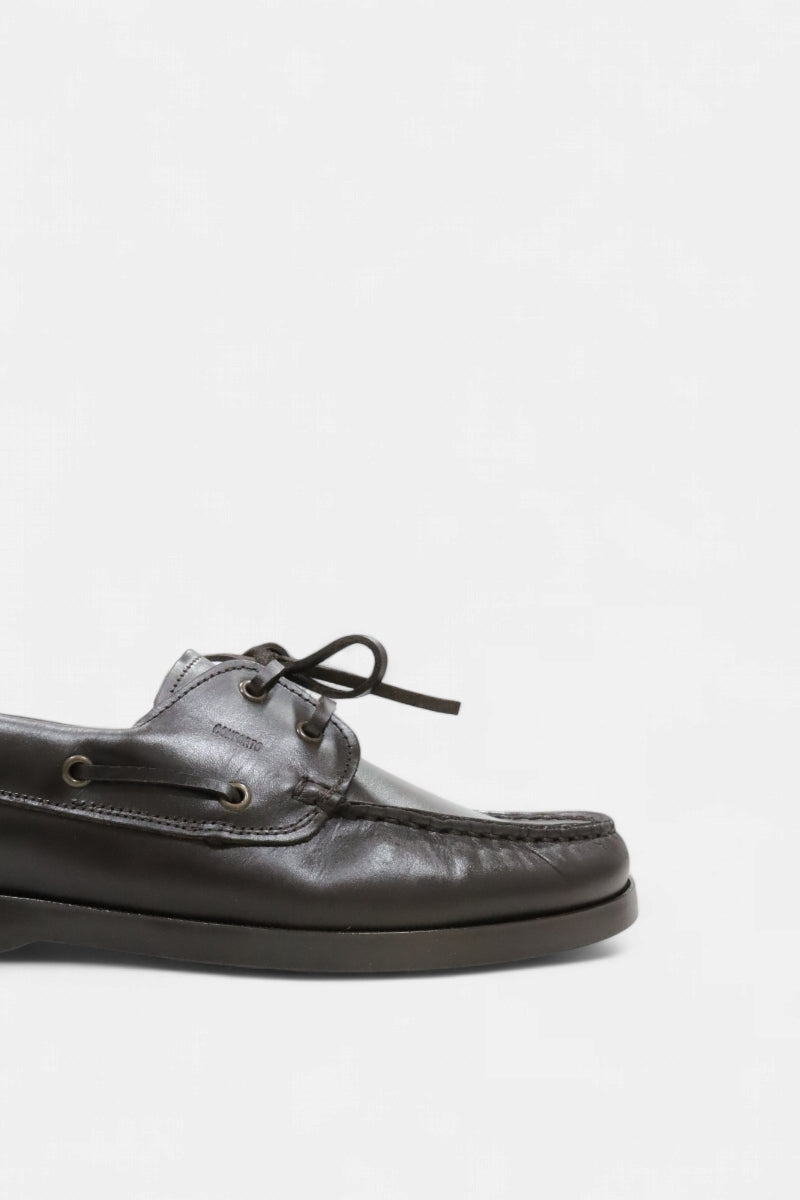 Sapatos Vela de Homem em Pele Castanha | Daydoc Mod:117