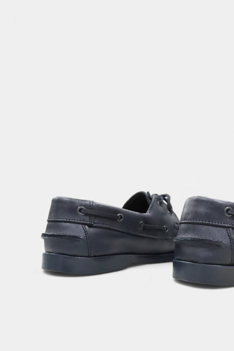 Sapatos Vela de Homem em Pele Azul Marinho | Daydoc 117