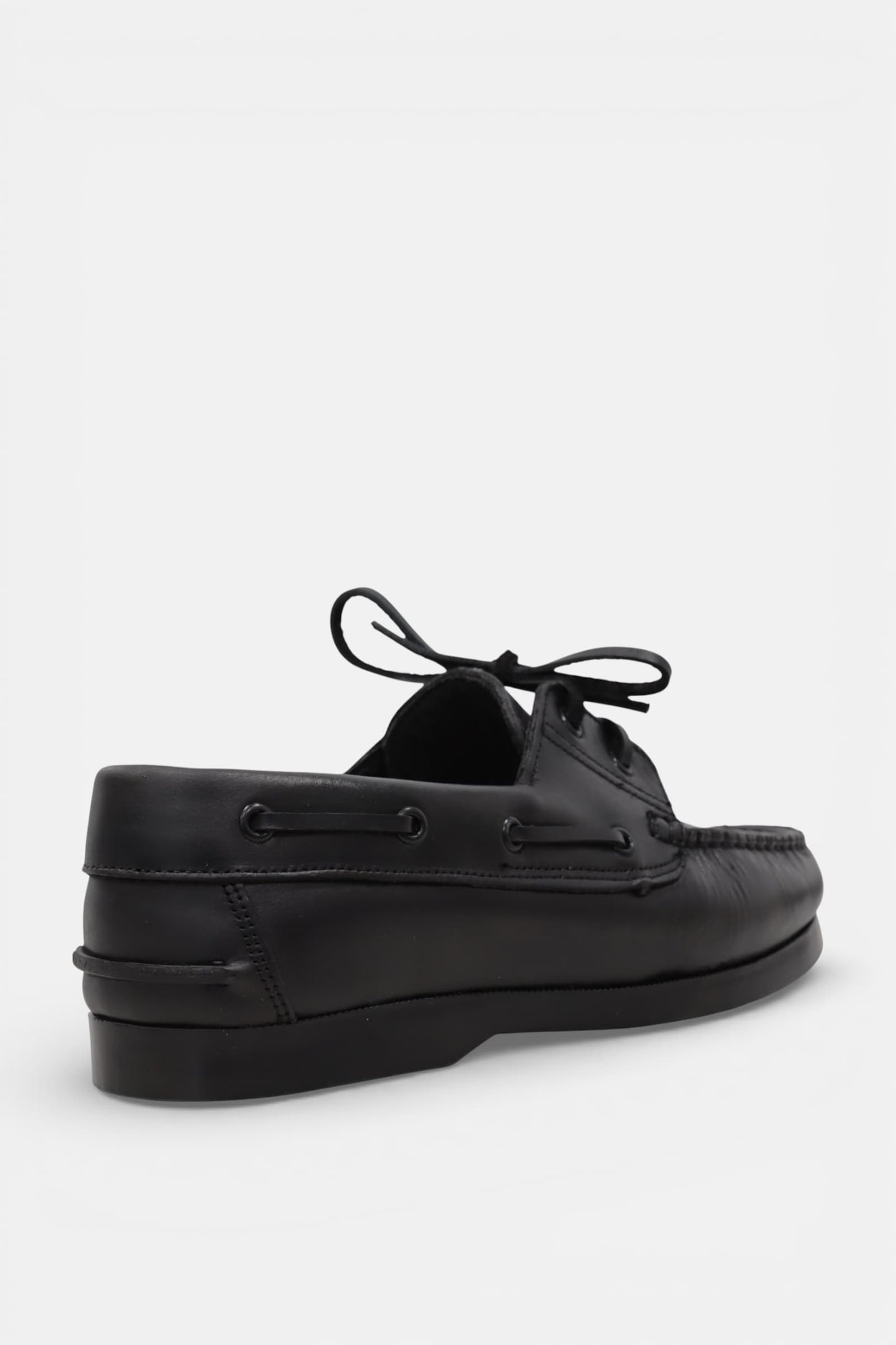 Sapatos Vela de Homem em Pele Preta | Daydoc 117