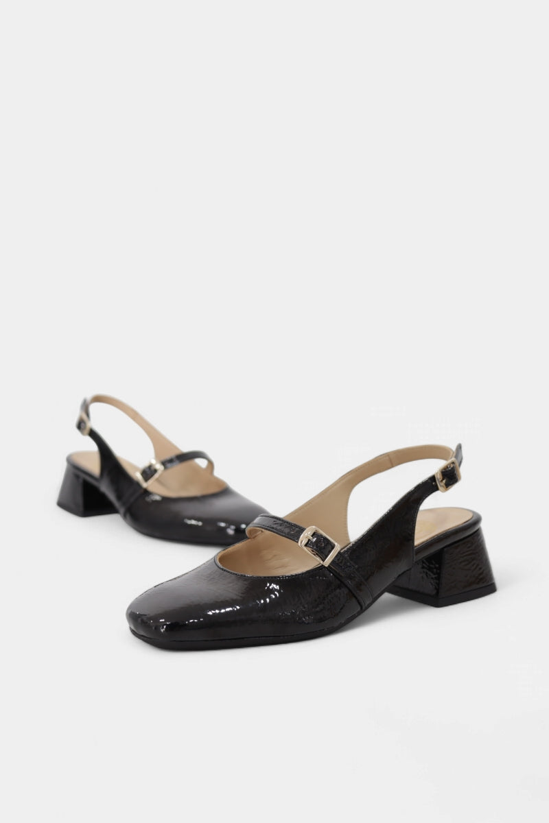 Sapatos de pele envernizada para mulher modelo Neuchâtel
