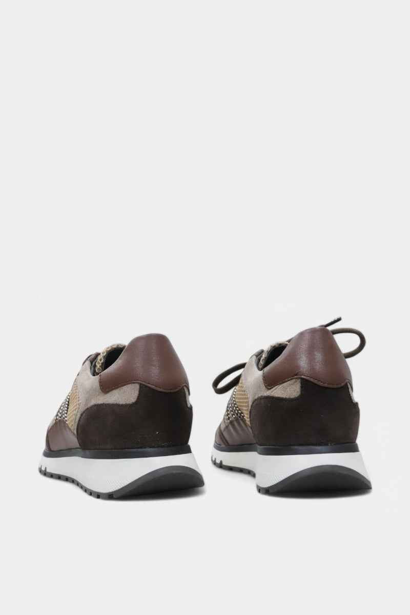 Sapatilhas Daydoc Mafra castanho estilo casual chic para uso diário